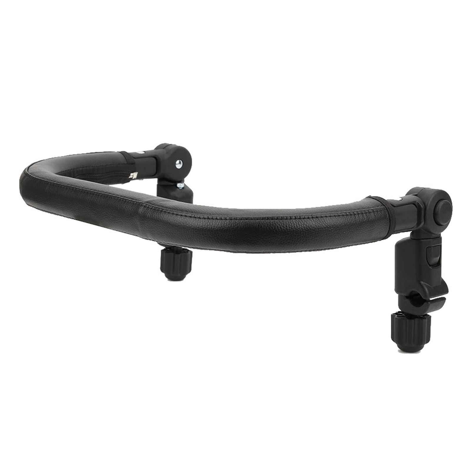 Universal Baby Stroller Bumper Bars - Leather Armrest for Rhombic, Quadrate & Rectangle Tubes | Stroller Accessories for Safety & Comfort | Perfect for Urban Walks, Shopping & Travel