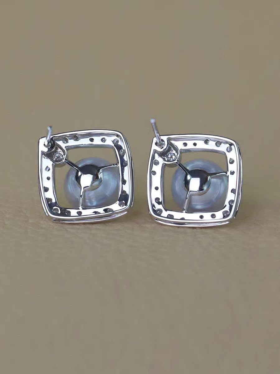 Pearl Earrings for Women - Elegant Mother's Day, Christmas, Anniversary, Birthday & Valentine's Day Gifts for Wife, Mom & Her | Fine Jewelry for Special Occasions & Everyday Wear
