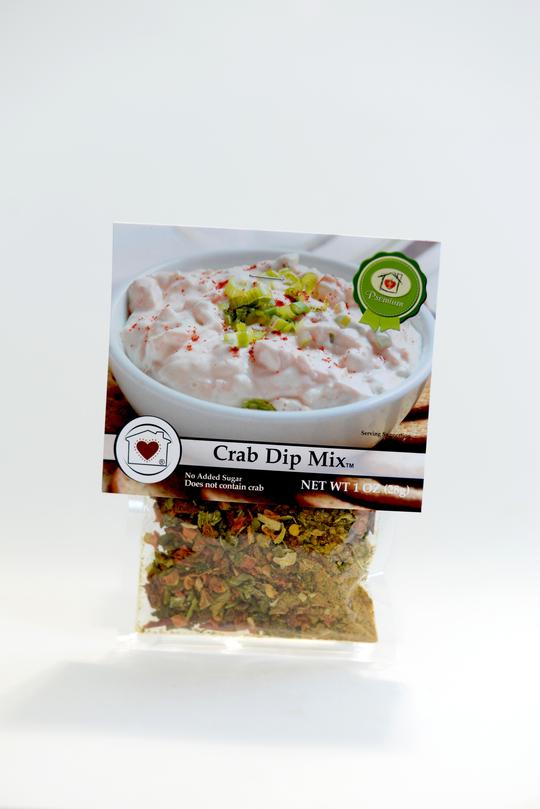 Best Crab Dip Mix for Seafood Lovers - Easy Homemade Crab Dip Seasoning | Perfect for Parties, Game Nights & Holiday Gatherings