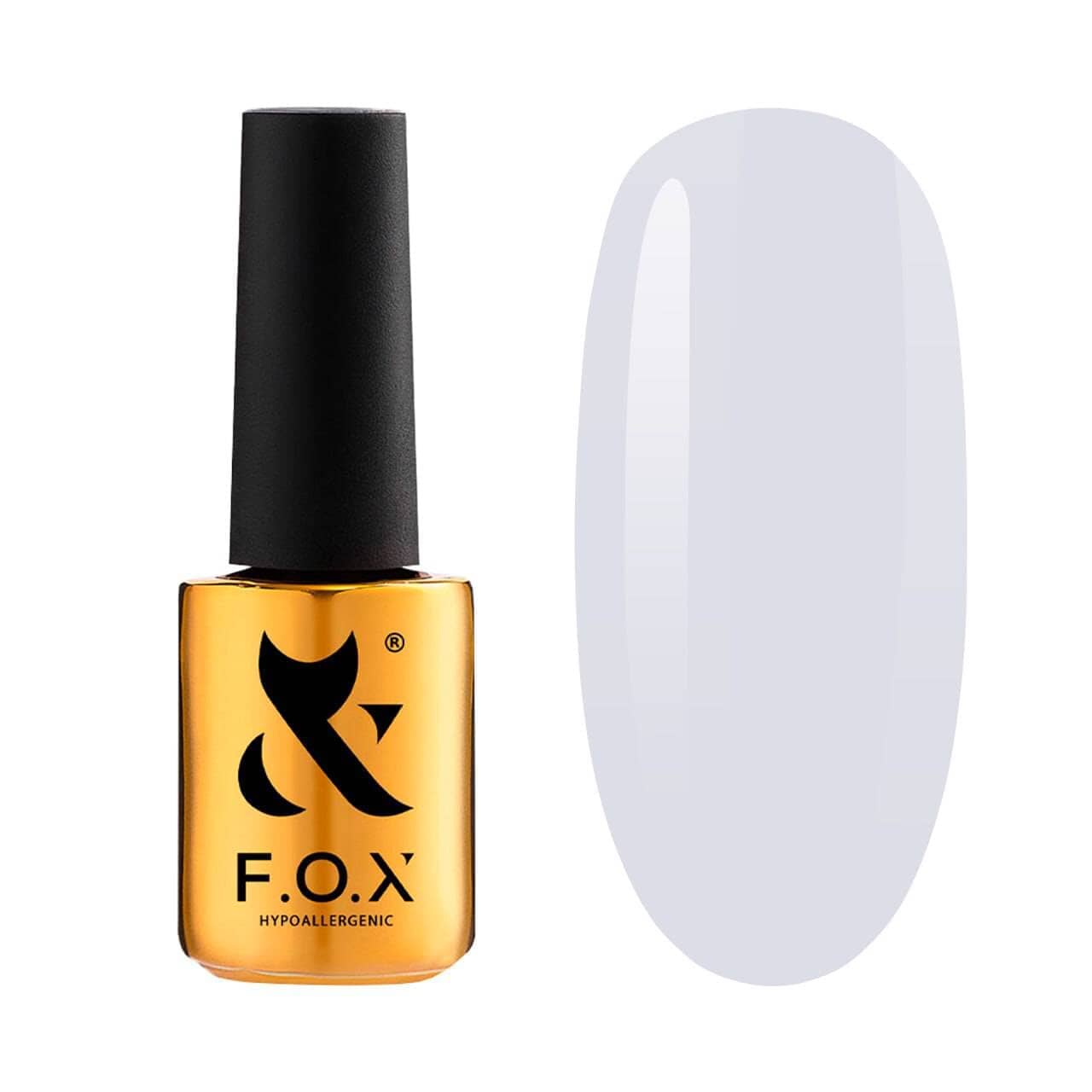 F.O.X Spectrum 053 Nail Polish - 7ml Bottle for Professional Salon & Home Manicure - Long Lasting Glossy Finish