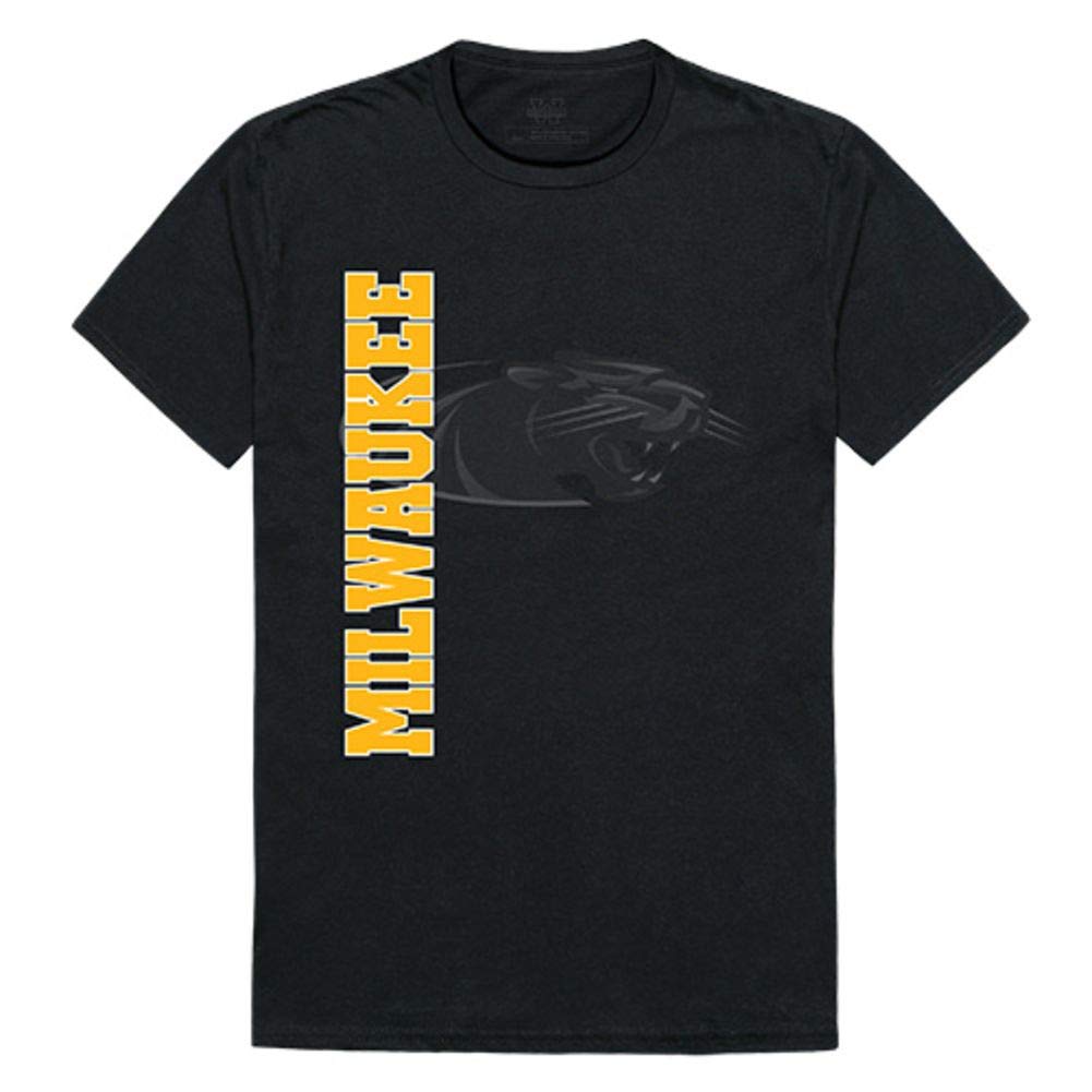 University of Wisconsin Milwaukee Panthers NCAA Ghost Graphic T-Shirt - Vintage College Basketball Fan Apparel for Game Day & Campus Wear