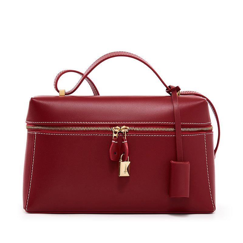 Structured Mini Box Bag for Women - Stylish Crossbody Handbag for Everyday Use, Work, and Travel