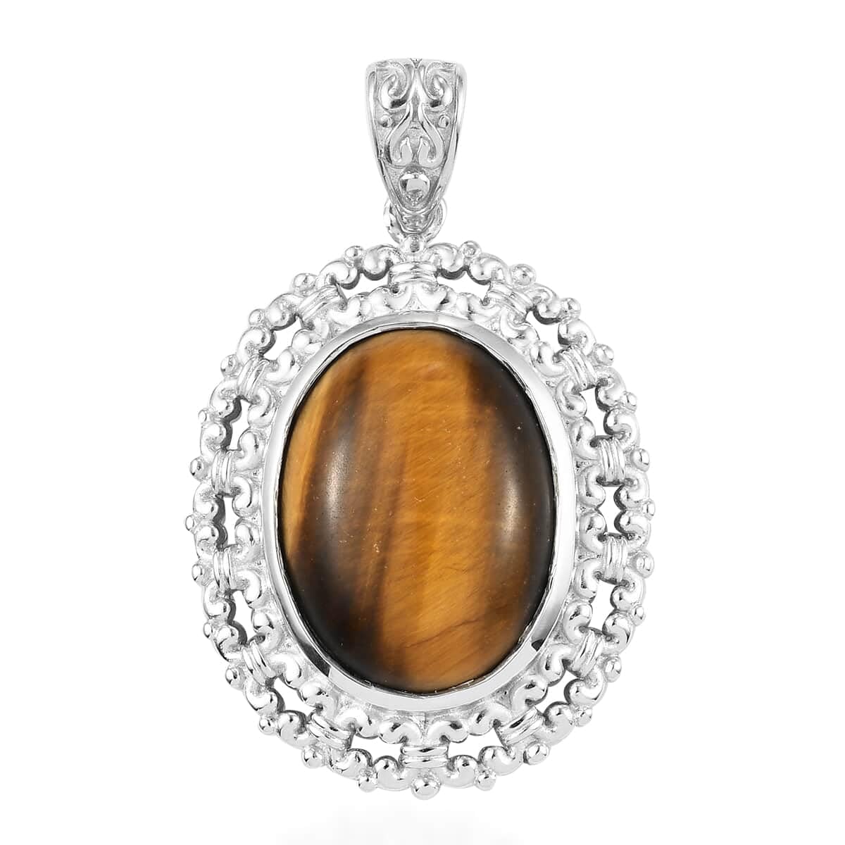 Shop LC Platinum Plated Gemstone Pendant Necklace for Women - Elegant Birthday Gift Jewelry for Her, Perfect for Parties & Special Occasions