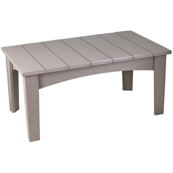 Modern Wooden Island Coffee Table - Stylish & Functional Centerpiece for Living Room, Lounge, or Office - Perfect for Coffee, Books, and Decor