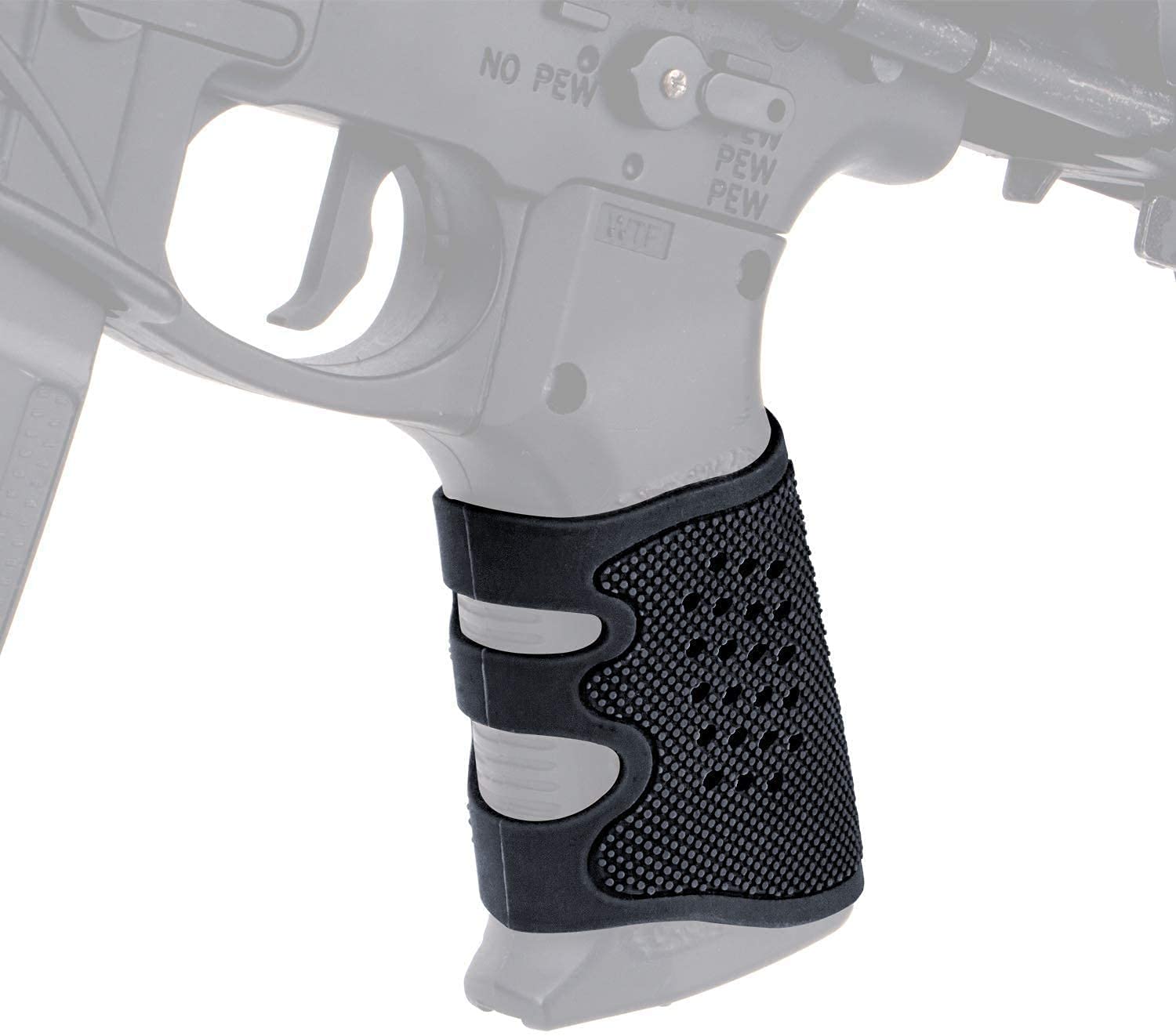 Calicob Grip Sleeve for Glock 17 19 21 22 23 25 31 32 34 35 37 38 41 | Enhanced Rubber Pistol Tactical Grip Sleeve with Grip Tape | Ideal for Shooting Range, Home Defense & Tactical Training