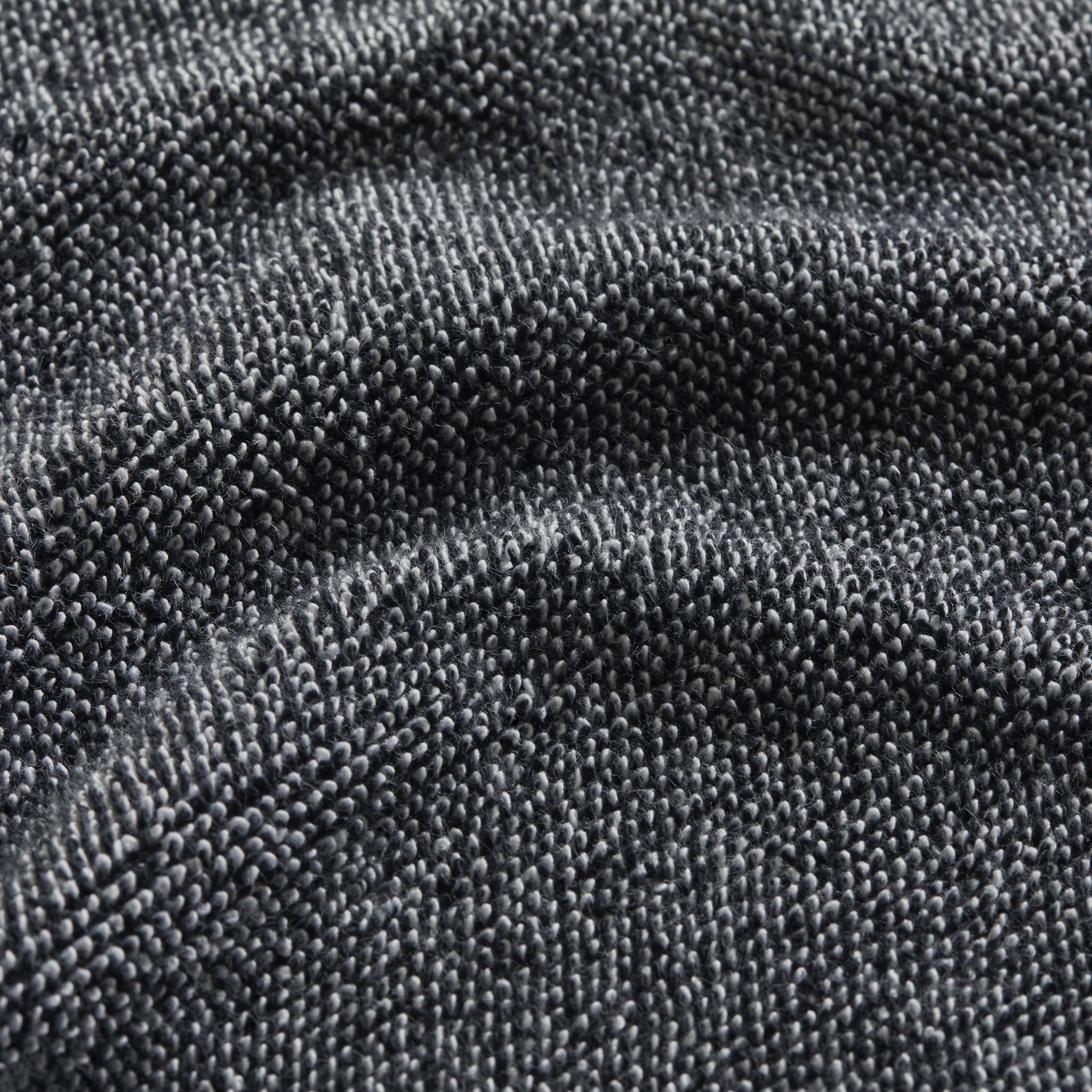 Brooklinen Classic Turkish Cotton Bath Sheets - Set of 2, Marled Black, 100% Cotton | Ultra Soft & Highly Absorbent Luxury Towels for Bathroom, Spa & Beach Use