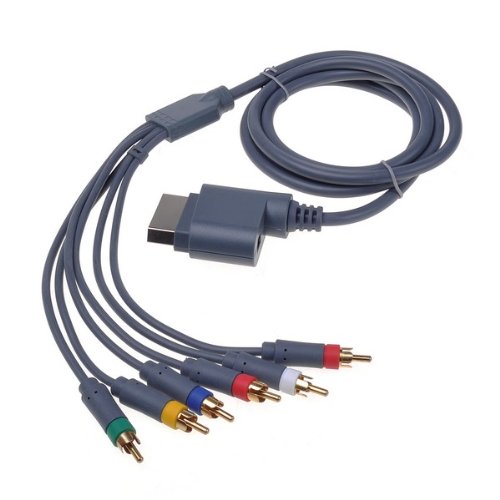 High-Speed HDMI AV Cable for XBOX 360 - 6ft 4K HDR RGB Video Audio Component Cable | Perfect for Gaming, Home Theater & HD TV Setup