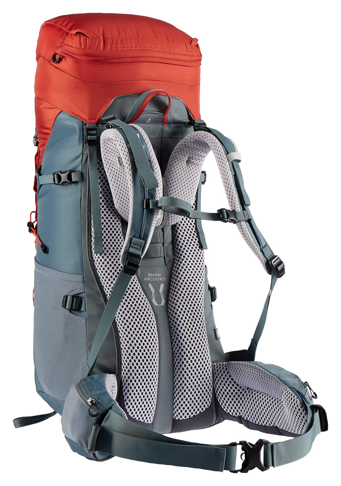 Deuter Women's Aircontact Lite 45+10 SL Backpack - Lightweight Hiking Backpack for Women, Trekking & Mountaineering Gear with Adjustable Suspension - Perfect for Day Hikes, Camping & Outdoor Adventures