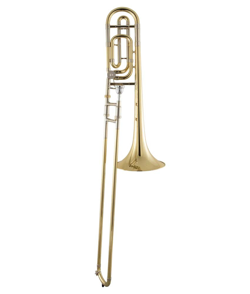 Bach Stradivarius 42B Professional F Attachment Trombone - Lacquered Brass Instrument for Jazz, Orchestra & Concert Performances