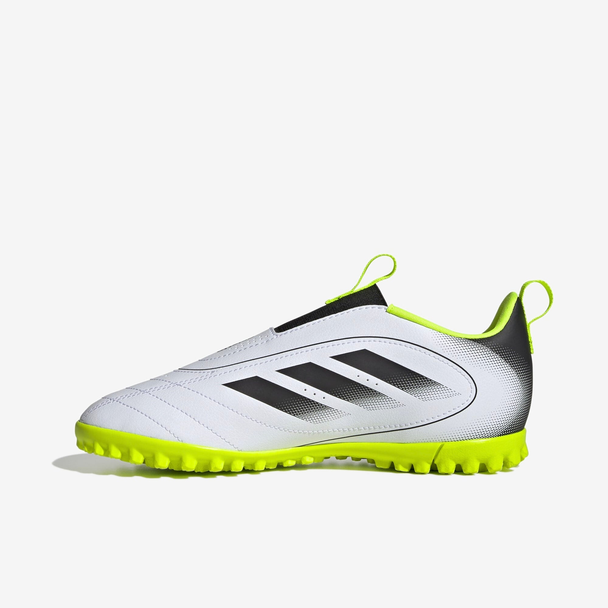 adidas Jr. Goletto IX Laceless Soccer Cleats - Youth Football Shoes for Indoor & Outdoor Training - Lightweight & Comfortable for Kids Soccer Practice & Games