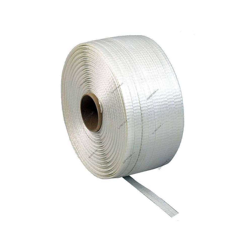 Premium Auto Binding PVC Straps 15mm x 10kg Roll (1000m) - Heavy Duty Self-Locking Cable Ties for Electrical Wiring, Gardening, and Industrial Use