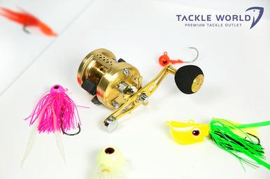 Jigging World Power Handle for Shimano Small Baitcasting Reels - Upgrade Your Fishing Gear for Bass & Freshwater Angling
