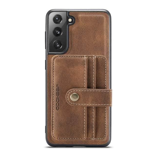 Premium Leather Wallet Case for Samsung Galaxy S22 Ultra with Card Slots - Stylish Protection for Everyday Use & Business Travel