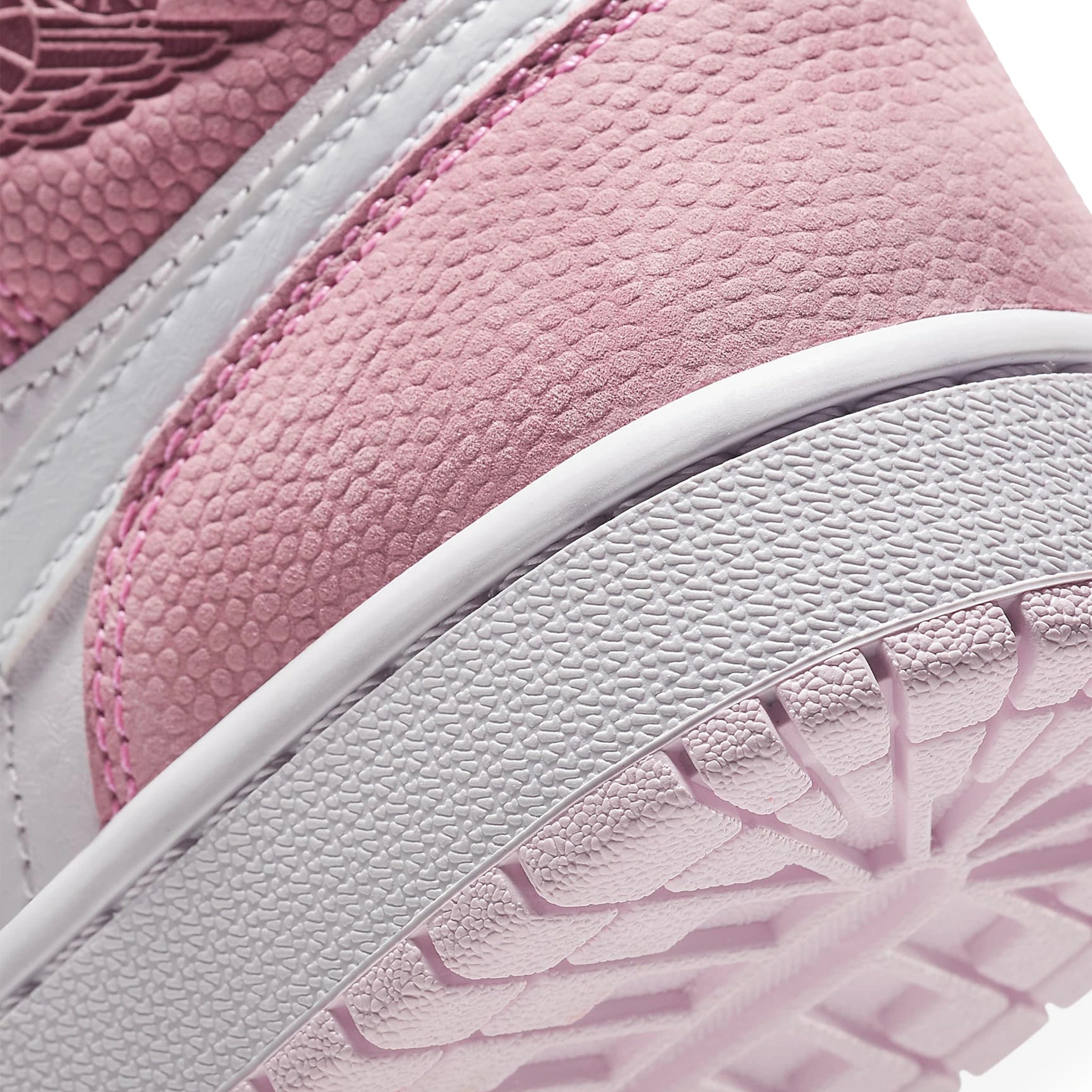 Air Jordan 1 Mid Digital Pink Women's Basketball Shoes - Stylish Sneakers for Casual Wear, Gym & Street Fashion
