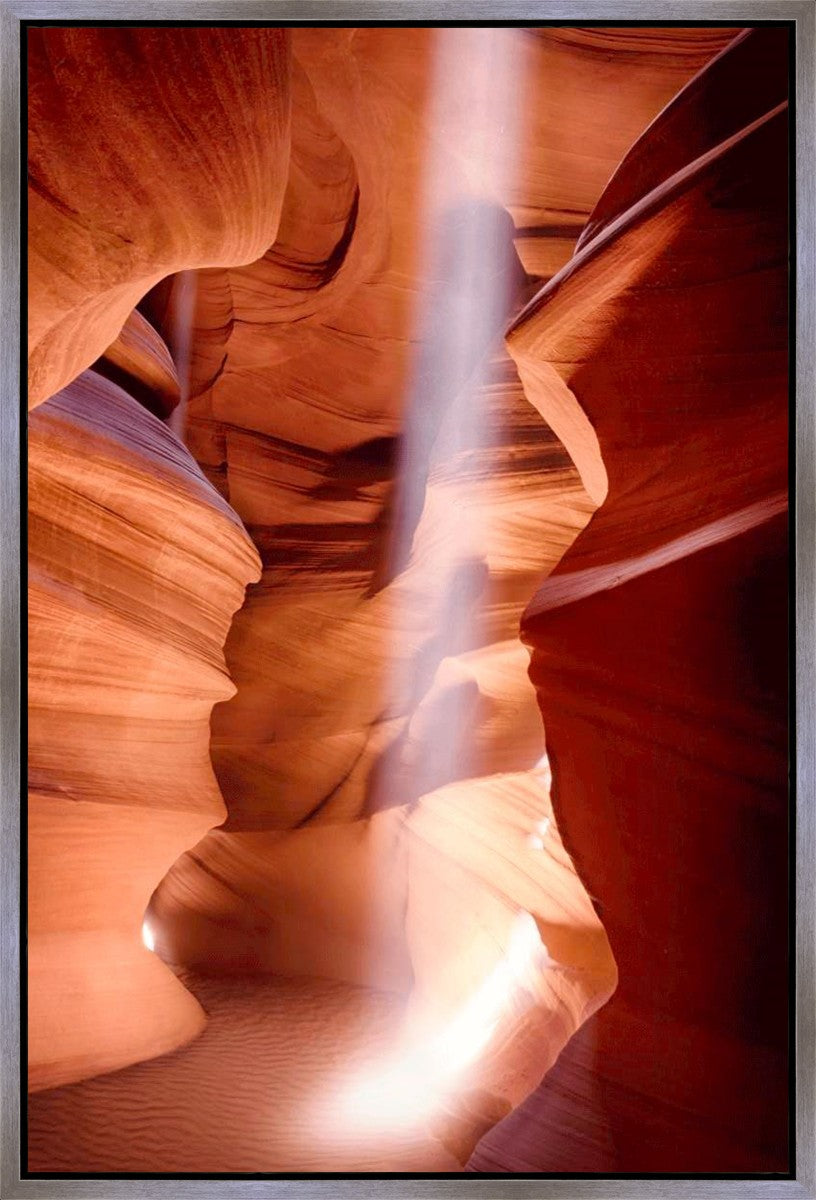 Antelope Canyon Light Gallery Wrap Canvas Print - Stunning Nature Wall Art for Living Room, Bedroom & Office Decor