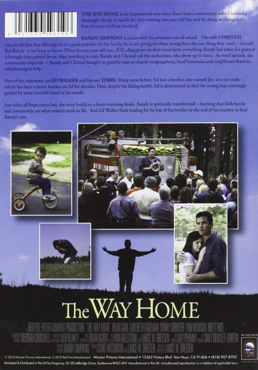 The Way Home DVD - Region Free - Perfect for Family Movie Nights & Gift Giving