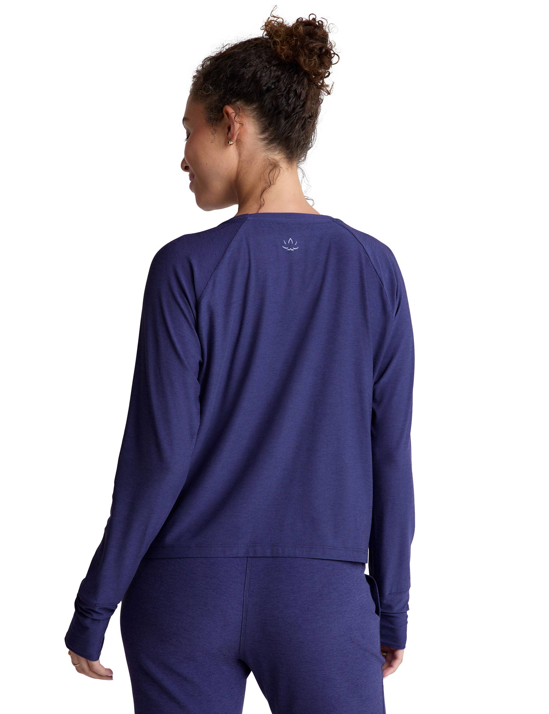 Featherweight Daydreamer Pullover Sweatshirt - Eternal Blue Heather | Lightweight & Cozy for Casual Wear, Travel & Lounging