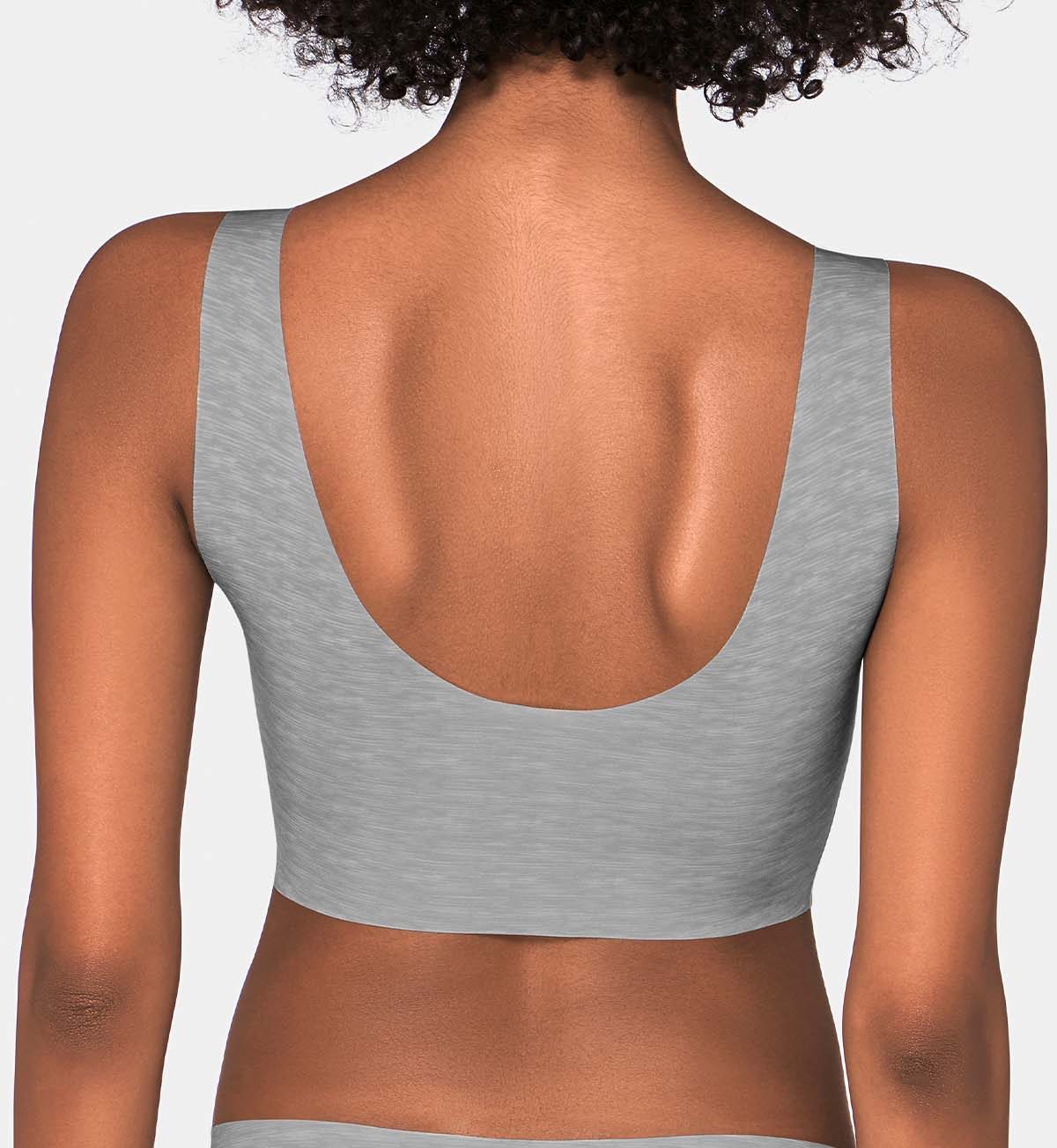 SLOGGI Zero Feel Bra Top - Ultra Soft Wireless Bralette for Women - Perfect for Yoga, Lounge & Everyday Comfort