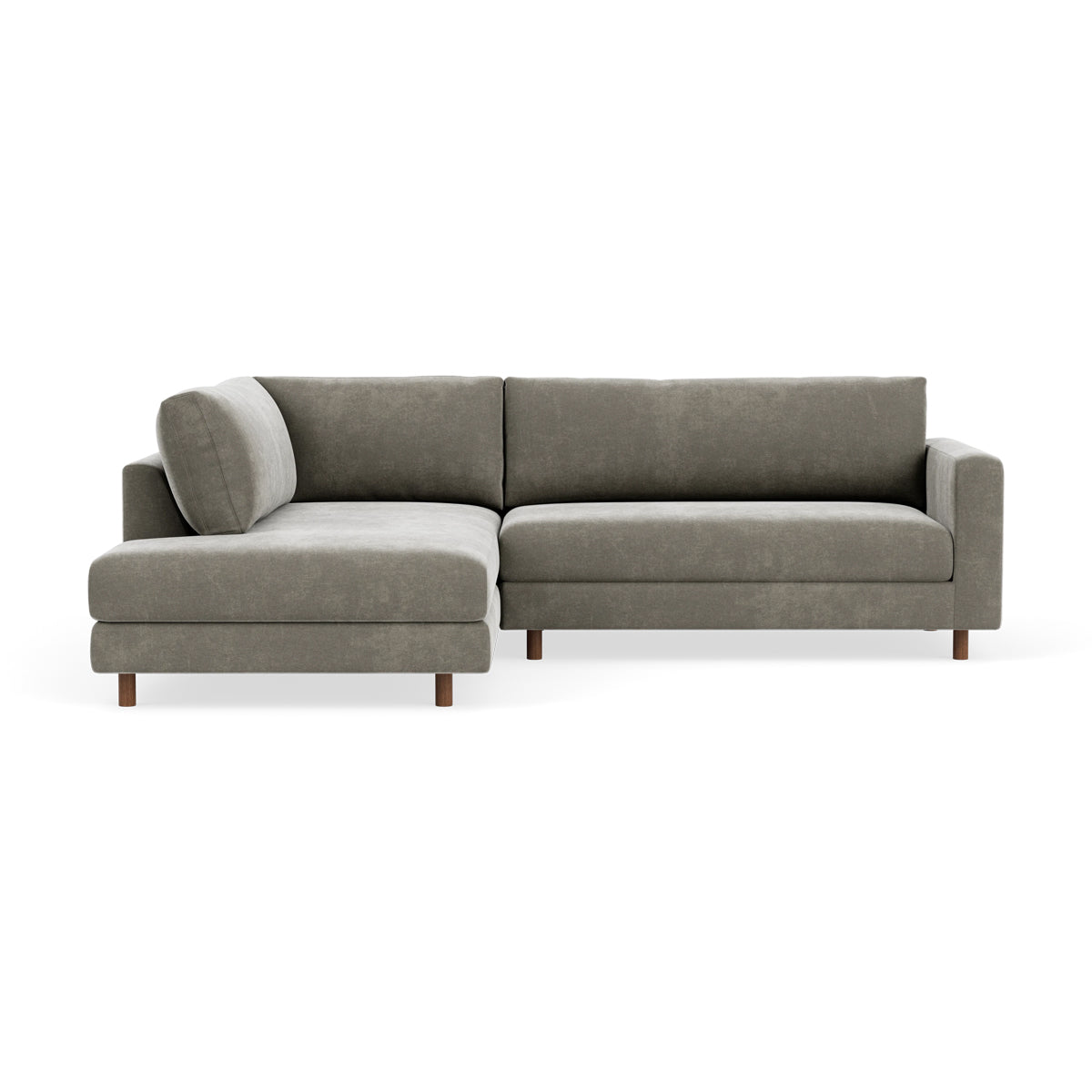 Douglas Fabric Left Corner Sofa - Modern L-Shaped Sectional Couch for Living Room, Lounge & Small Spaces | Comfortable & Stylish Home Furniture