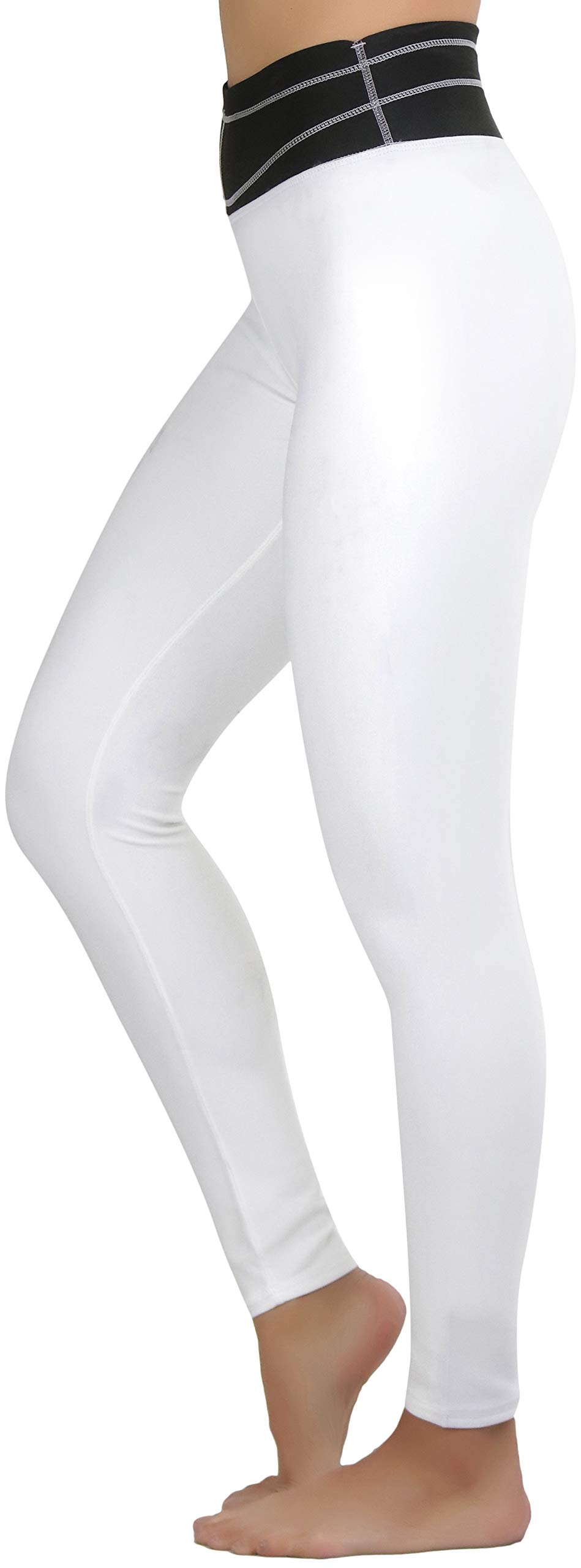 ToBeInStyle Women's Classic Fit Active Pants - Yoga Leggings & Capris for Workout, Running & Lounge Wear - High Waisted Stretchy Comfort Pants for Gym, Travel & Everyday Use