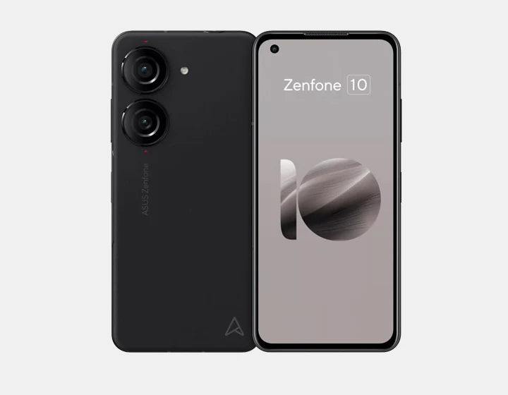 ASUS ZenFone 10 AI2302 5G Smartphone - Unlocked GSM Dual SIM 128GB ROM 8GB RAM - Premium Black Android Phone for Gaming, Photography & Business Use