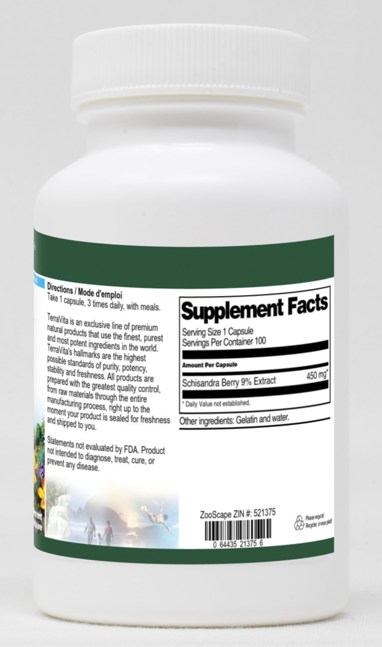 Premium Schisandra Berry Extract 9% - 450mg per Capsule (100 Capsules per Bottle, 2-Pack) - Natural Adaptogen for Stress Relief & Liver Support - Perfect for Daily Wellness & Immune Boosting