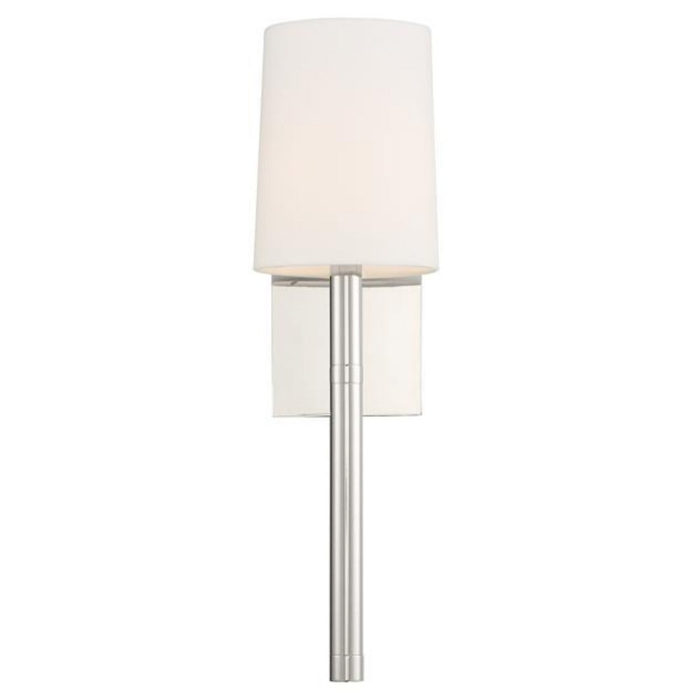 Aubrey Sconce Wall Light - Modern Brass Wall Sconce with Clear Glass Shade for Bedroom, Living Room, and Hallway Lighting