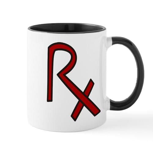 White/Black Inside - RX Pharmacist Mug