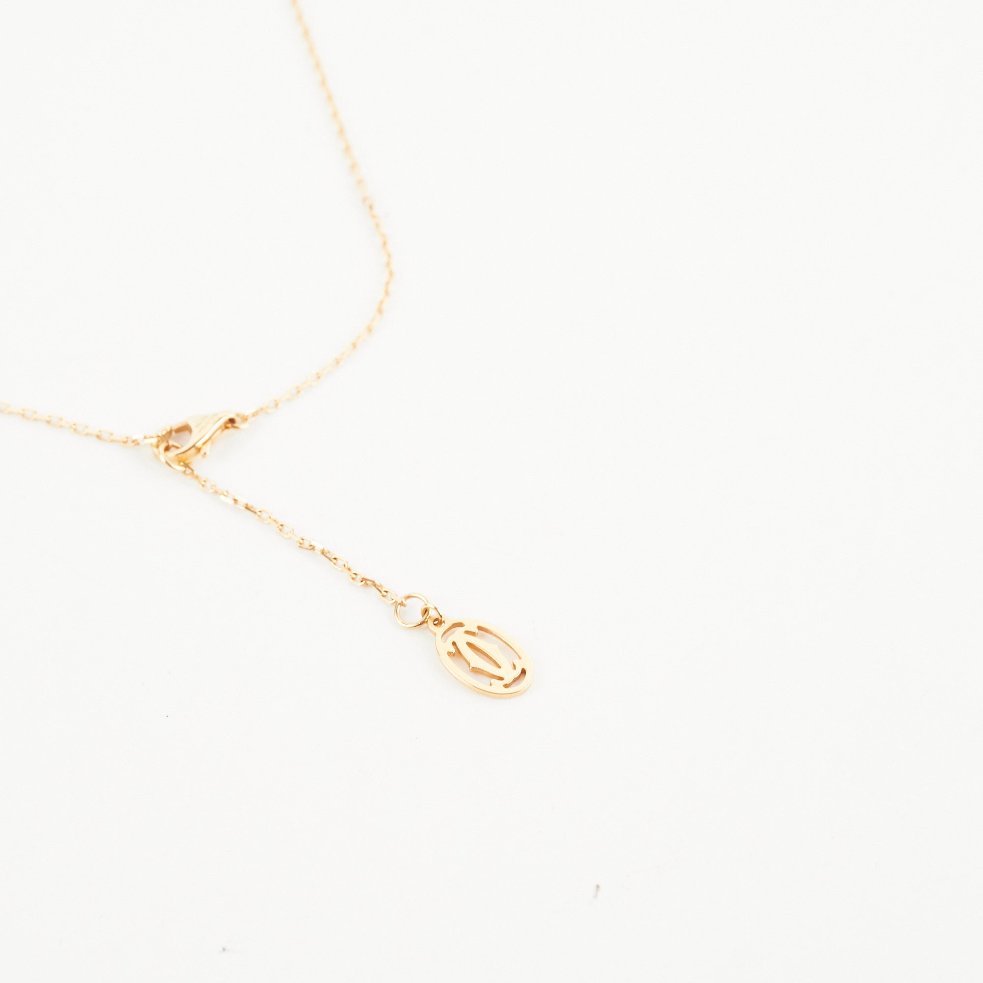 Cartier Small Diamond Necklace in 18K Yellow Gold - Elegant Jewelry for Women, Perfect for Weddings, Anniversaries & Special Occasions