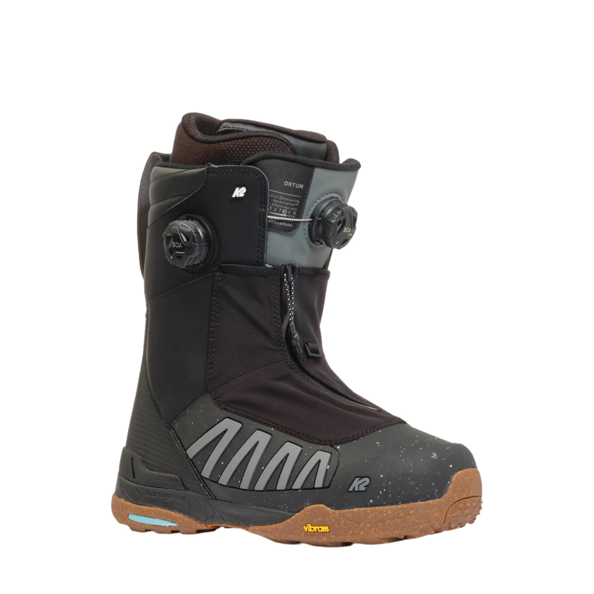 K2 Orton Snowboard Boots 2025 - Men's/Women's All-Mountain Snowboarding Boots for Comfort & Performance - Perfect for Freeride, Park & Powder Snowboarding