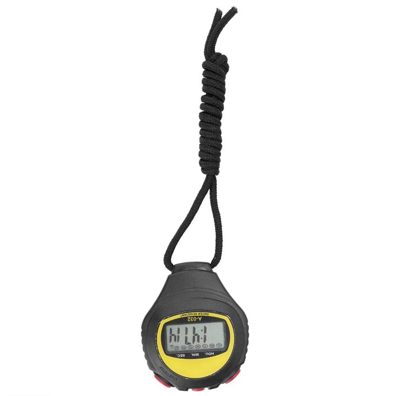 Waterproof Digital Sports Stopwatch - Large Display Fitness Timer for Athletes, Home Workouts & Outdoor Training | Ideal for Running, Swimming & Gym Exercises