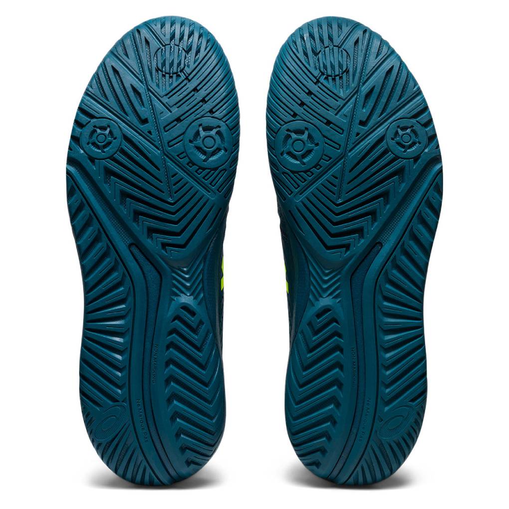 ASICS Gel Challenger 14 Men's Tennis Shoes - Lightweight Performance Court Shoes for Men in Blue/Yellow | Perfect for Hard Court & Clay Court Tennis Matches