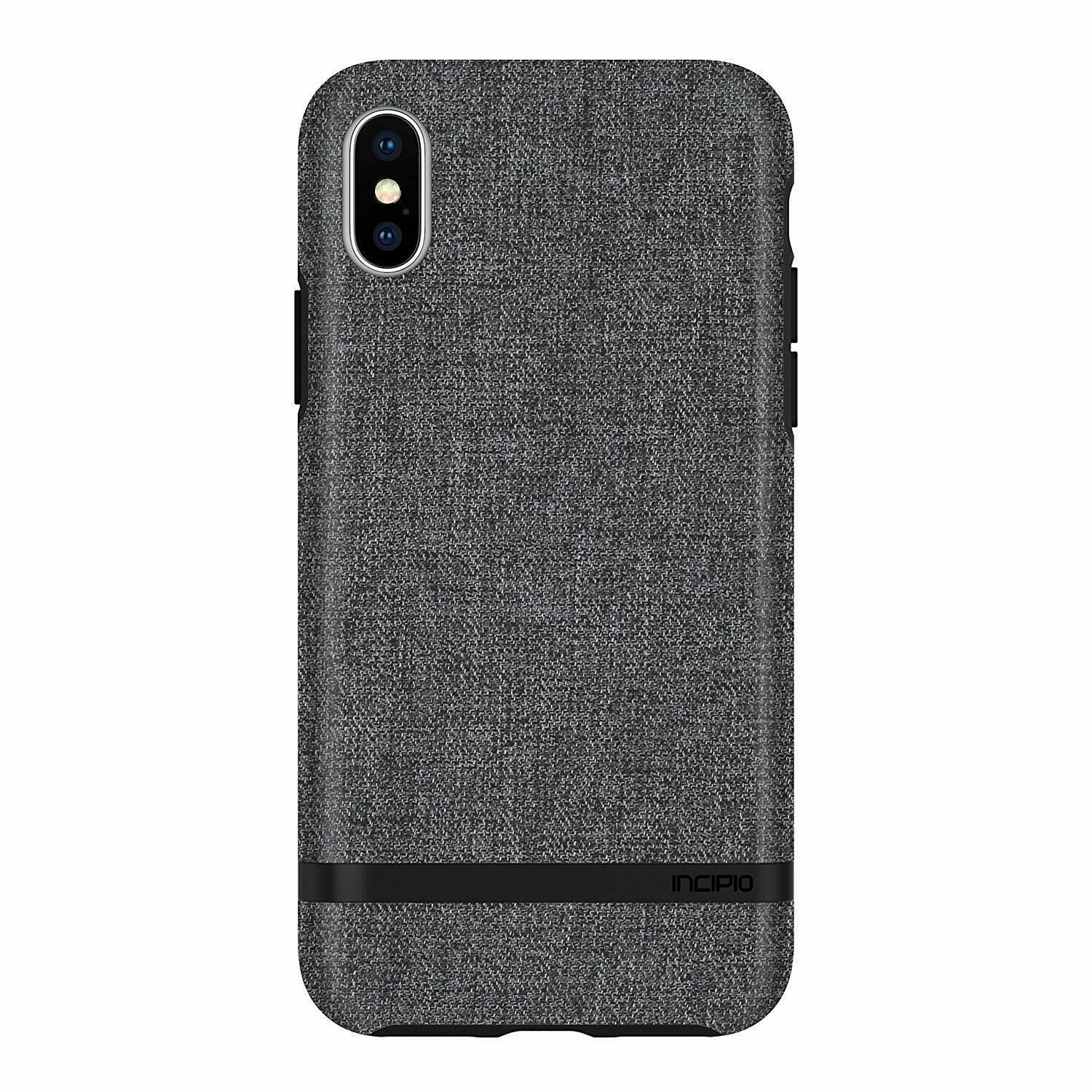 Incipio Esquire Series Protective Case for iPhone X & XS - Slim Durable Cover in Grey (IPH 1631 GRY) | Perfect for Everyday Use & Office Protection