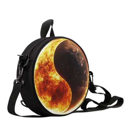 Red-yin Yang Symbol (Fire)