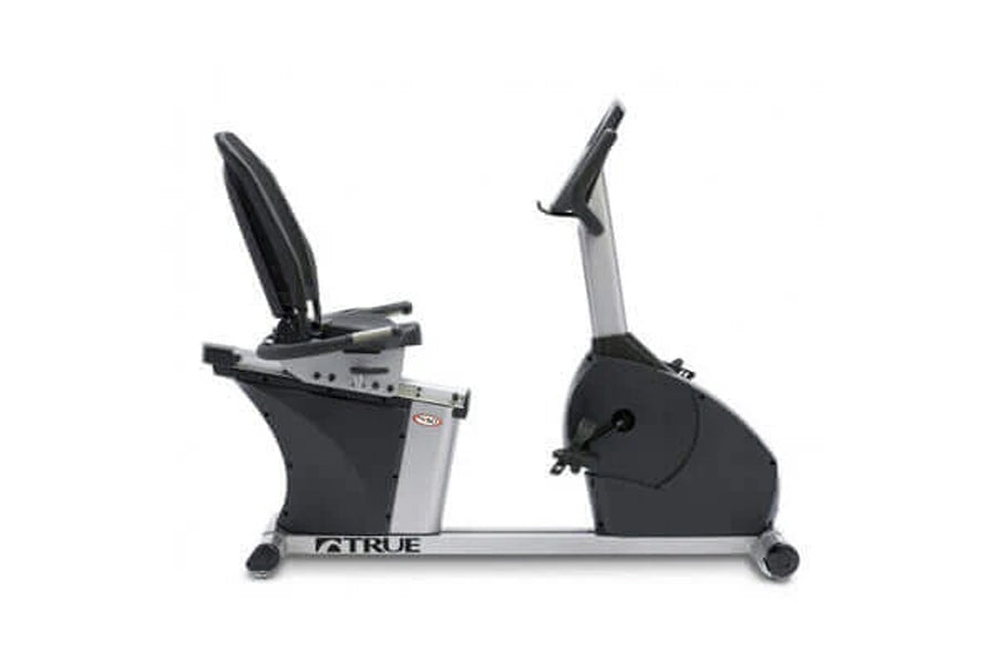 TRUE Performance 50 Recumbent Exercise Bike for Home Gym - Low Impact Cardio Workout Equipment for Seniors & Physical Therapy | Perfect for Small Spaces & Indoor Cycling Training