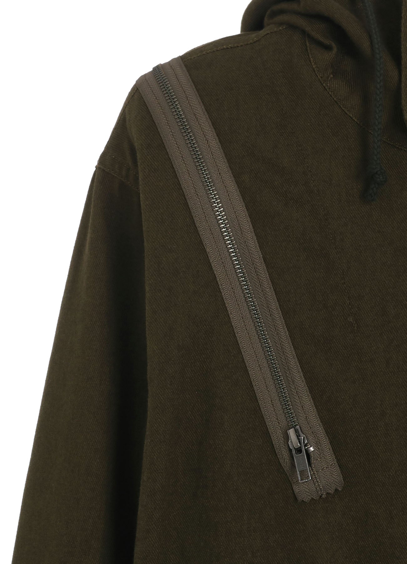 Men's Cotton Drill Zipper Mods Coat - Lightweight Casual Jacket for Outdoor Activities & Streetwear Fashion
