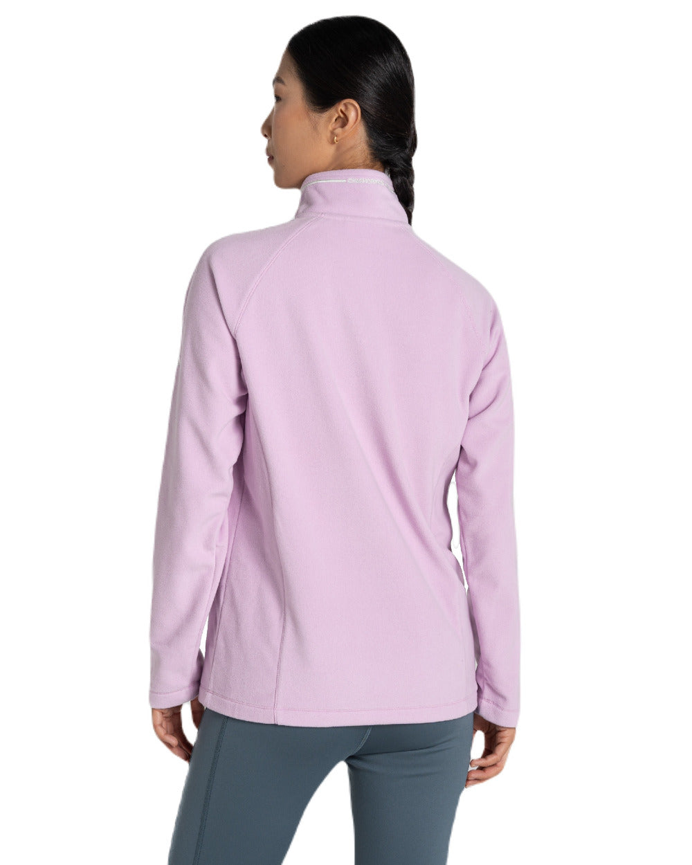 Craghoppers Women's Miska Half Zip Fleece Jacket - Lightweight Warm Pullover for Hiking, Camping & Outdoor Activities
