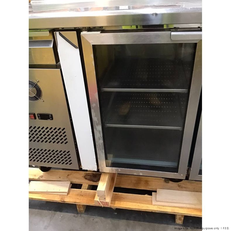 Thermaster TROPICALISED 3-Door Bar Fridge - CM20G NSW1844 - Energy Efficient Compact Mini Refrigerator for Home, Office, or Outdoor Use