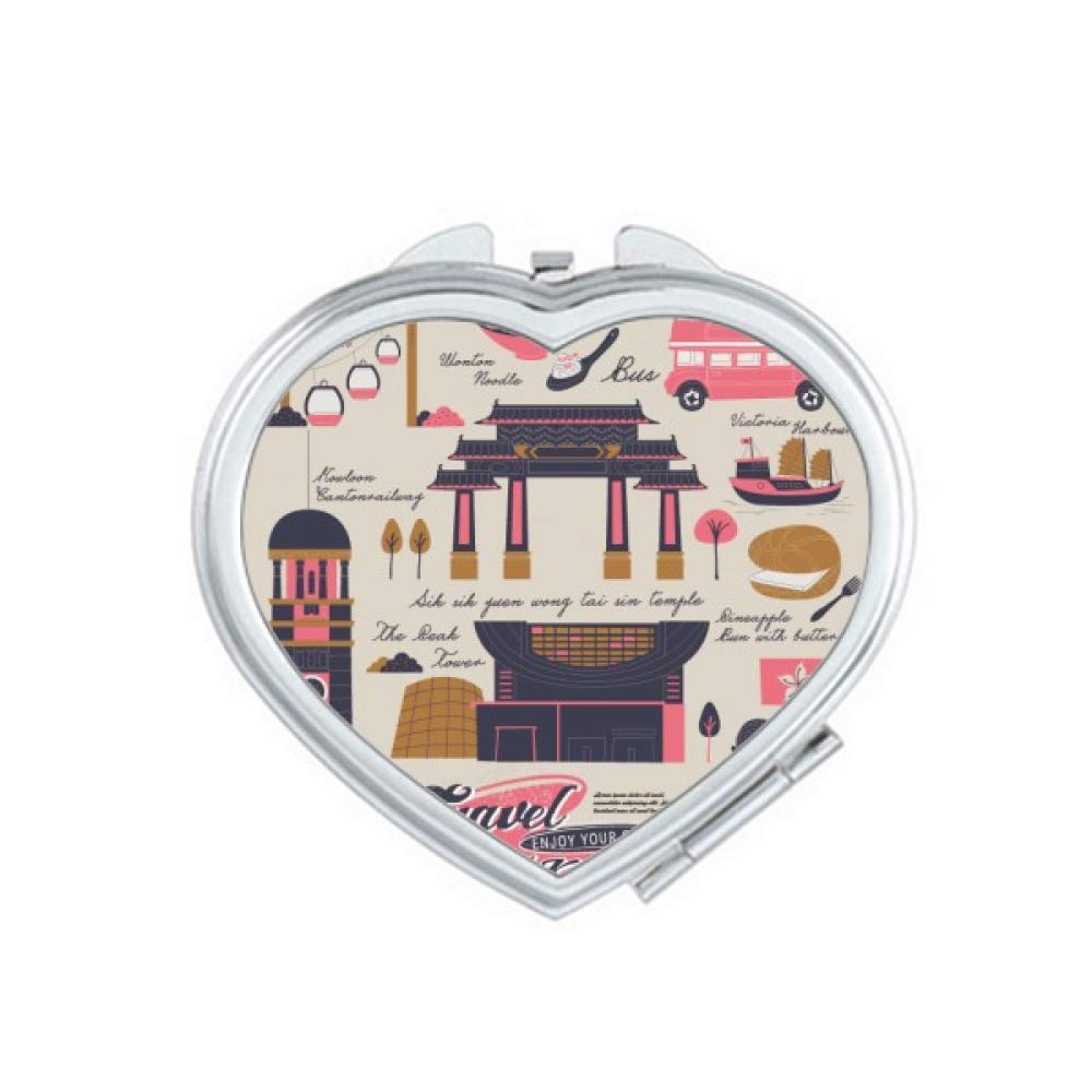 Portable Handheld Pocket Makeup Mirror - 10X Magnification Travel Mirror for Women, Compact & Lightweight, Perfect for Travel, Home, Office & On-the-Go Touch Ups