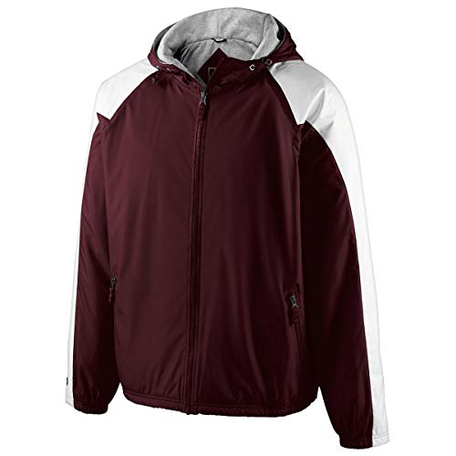 Maroon/White