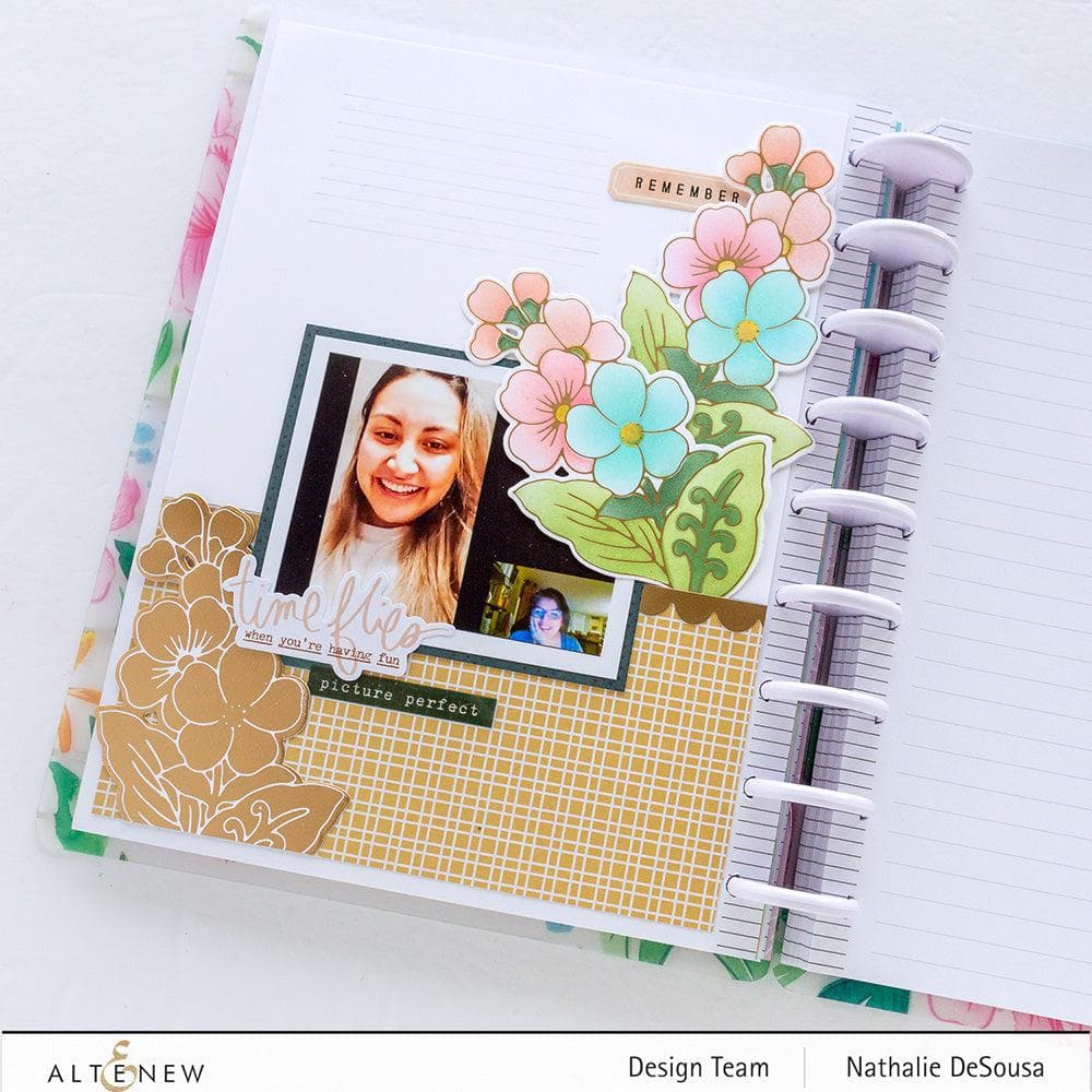 Spark Joy Decorative Flowers & Die Bundle Set - Perfect for DIY Home Decor, Scrapbooking, and Crafting Projects