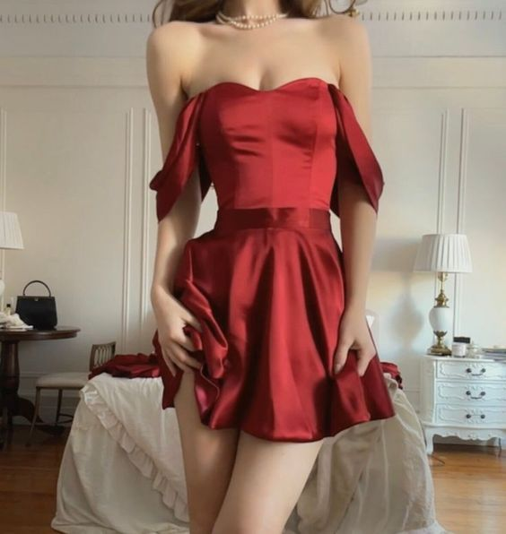 Off The Shoulder A-Line Short Prom Dress for Homecoming & Parties - Elegant J4335 for Teens & Juniors | Perfect for Dances, Formals & Special Occasions