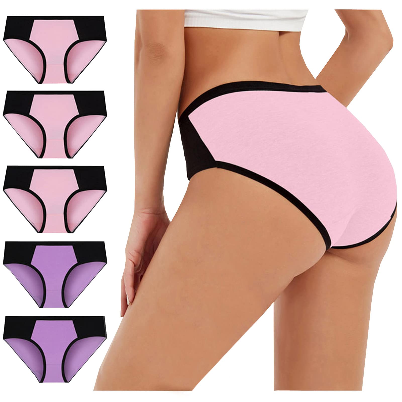 Sexy Lace G-String Thong Panties for Women - Low Rise Seamless Underwear Soft Comfortable Lingerie for Date Night & Special Occasions