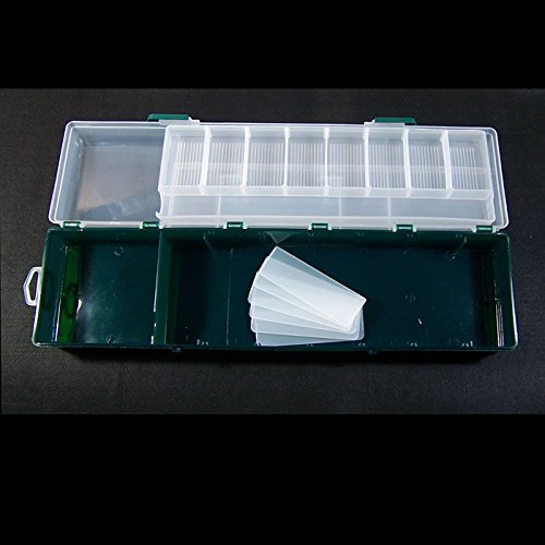 10-Piece Clear Bead Storage Box Organizer for Arts, Crafts & Sewing Supplies - Portable Tackle Case for Jewelry Making, Fishing & DIY Projects - Perfect for Home, Travel & Workshop Organization