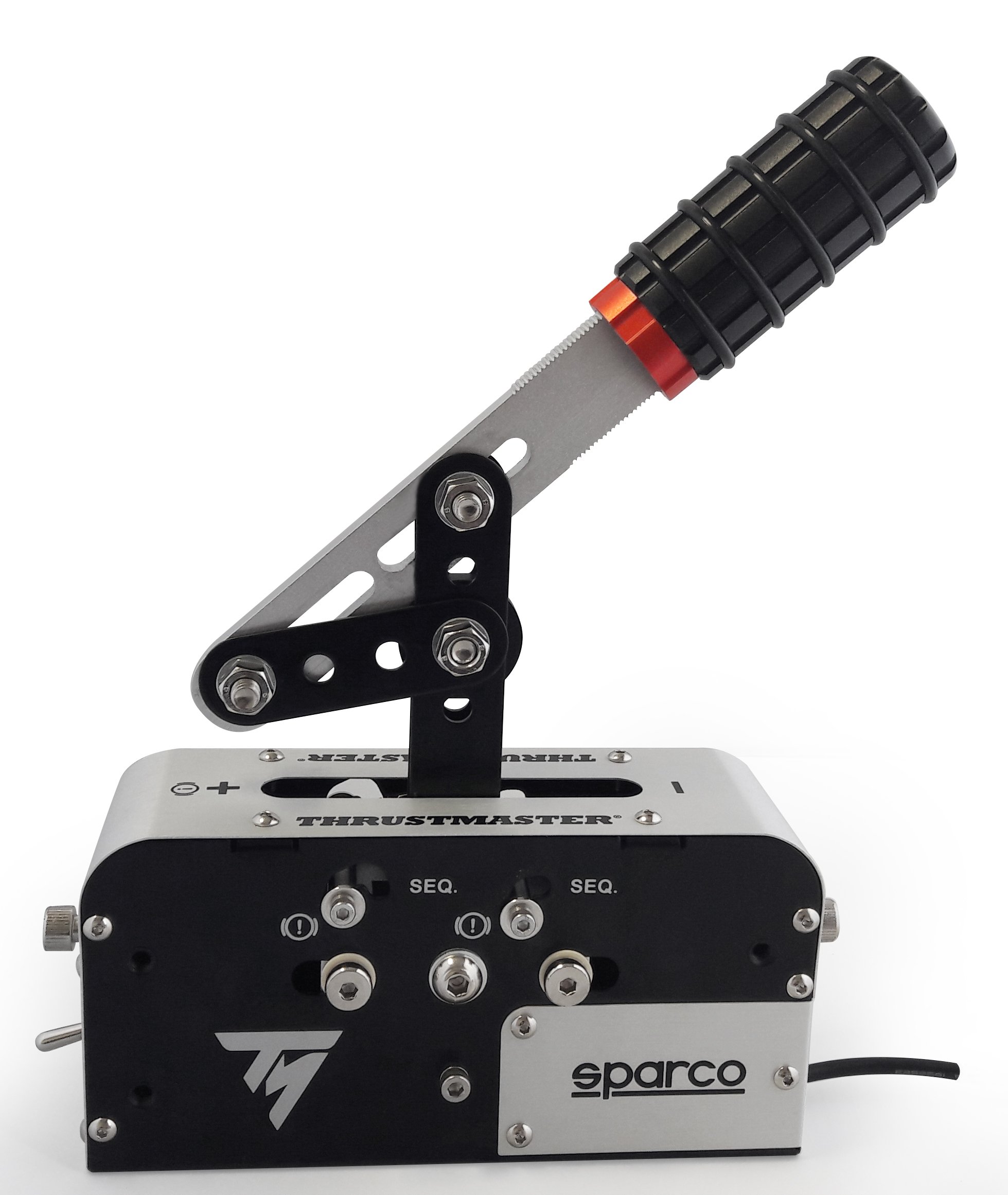 Thrustmaster TSSH Sequential Shifter & Handbrake Sparco Mod - PC Racing Simulator Gear for Drifting & Rally Games (Compatible with Logitech & Fanatec Wheels) - Perfect for Realistic Driving Experience