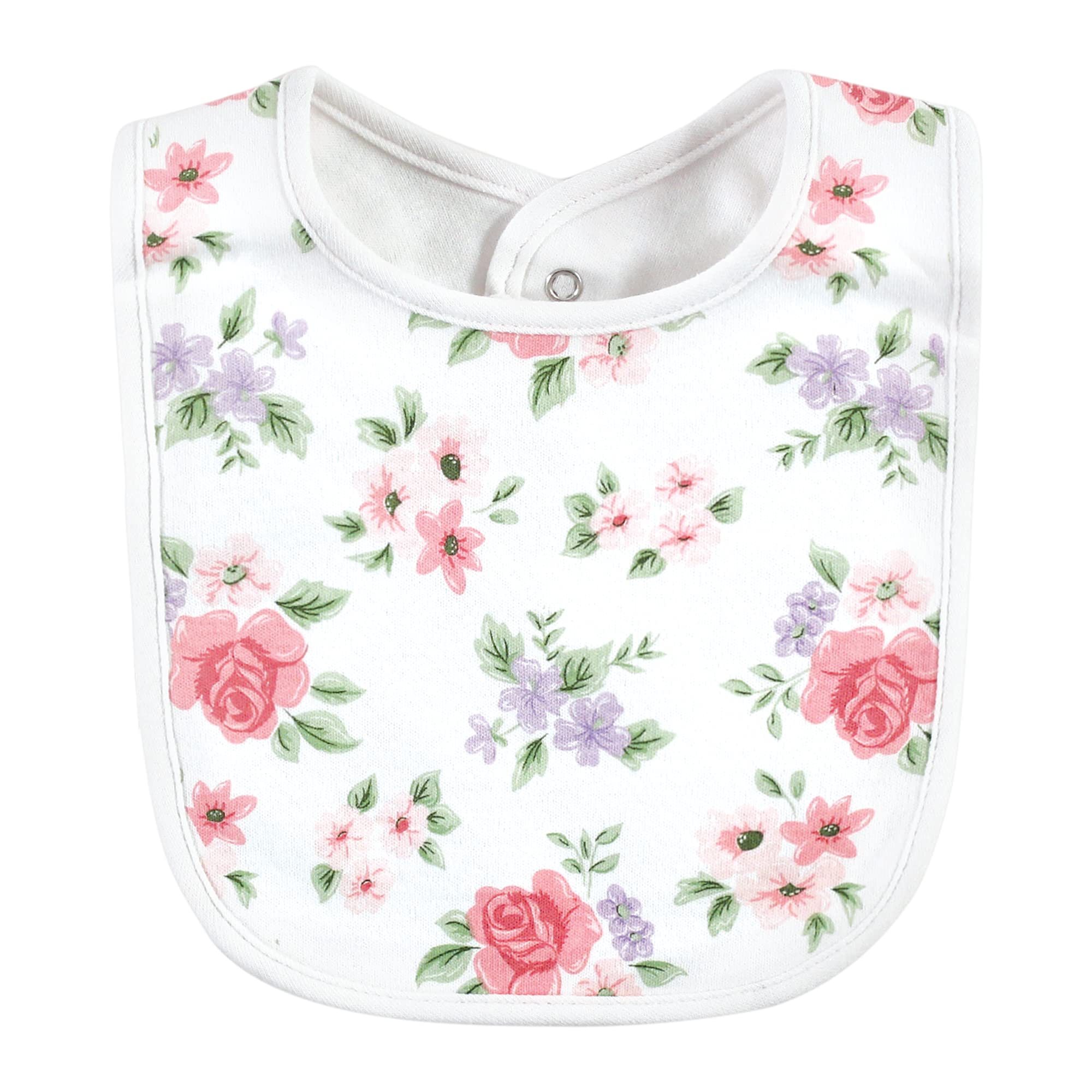 Hudson Baby Unisex Cotton Bibs for Infants & Toddlers - Soft, Absorbent, and Durable for Feeding, Mealtime, and Drool Protection