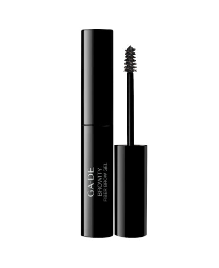 Browity Fiber Brow Gel - 14 Soft Black | Natural-Looking Eyebrow Enhancer for Full, Defined Brows | Perfect for Daily Makeup & Special Occasions
