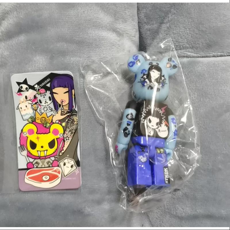 Bearbrick Series 18 ARTIST Tokidoki 100% Collectible Figure - Limited Edition Vinyl Art Toy for Display & Home Decor