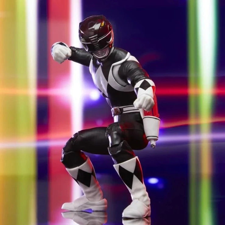 Mighty Morphin Power Rangers Lightning Collection Remastered Black Ranger Action Figure - Collectible Toy for Fans, Display & Play | Perfect for Home Decor, Gifts & Role-Playing Scenes