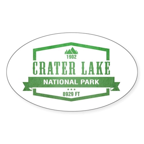 White - Crater Lake National Park, Oregon Sticker